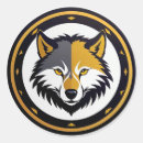 Search for wolf logo stickers Wolves