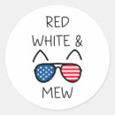 Search for cat fourth of july stickers Vintage