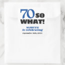 Search for 70 year old stickers For him
