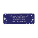 Search for royal blue wedding return address labels Silver