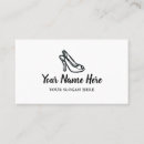 Search for shoe business cards Vintage