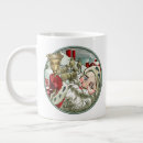 Search for vintage santa mugs Traditional
