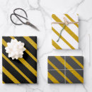 Search for black white and gold wrapping paper 50 and fabulous