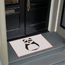 Search for panda doormats Cartoon