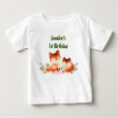 Search for fox baby shirts Watercolor