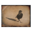 Search for vintage raven art Crow