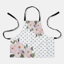 Search for white pink roses aprons For kids