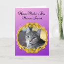Search for cat mothers day cards Pets