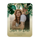 Search for tropical save the dates Palm leaf