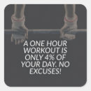 Search for no excuses stickers Motivational quotes