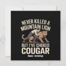 Search for cougars invitations Funny