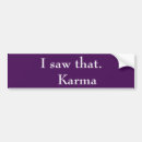 Search for karma bumper stickers Humour