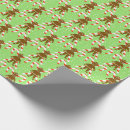 Search for christmas gingerbread wrapping paper Snow