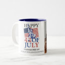 Search for independence day mugs Red white blue