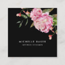 Search for floral business cards Greenery