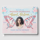 Search for birthday guest books Sweet 16