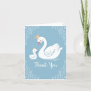Search for swan thank you cards Blue