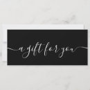 Search for makeup artist business gift certificates Black and white