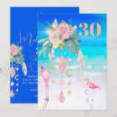 Search for beach 30th birthday invitations Thirtieth