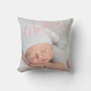 Search for birth announcement cushions Pink
