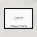 Search for mortgage broker business cards Agent