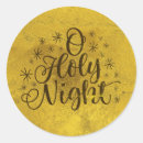 Search for o holy night stickers Gold