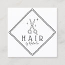 Search for drawn business cards Minimalist
