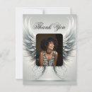 Search for angel wings thank you cards Memorial