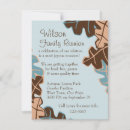 Search for fall family reunion invitations Leaves