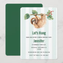 Search for cute sloth invitations Funny
