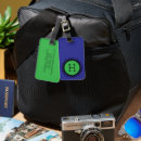 Search for navy blue luggage tags Green