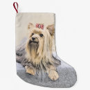 Search for yorkie christmas stockings Terrier