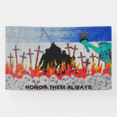 Search for memorial banners Military