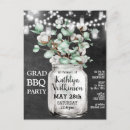 Search for string lights graduation invitations Mason jar