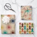 Search for atomic age wrapping paper Vintage