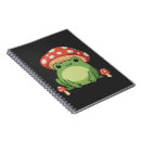 Search for mushroom notebooks Frog