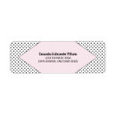 Search for polka dot wedding return address labels Trendy