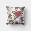 Search for red rose pattern cushions Stripes