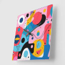 Search for bright colours clocks Colourful