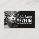 Search for portrait artist business cards Makeup