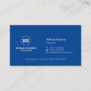 Search for two logo business cards Simple