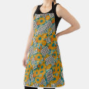 Search for 70s pattern aprons Groovy