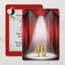 Search for lights birthday invitations Gold