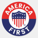 Search for america first stickers Donald
