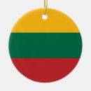 Search for red and green christmas tree decorations Pattern