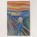 Search for the scream puzzles Edvard munch