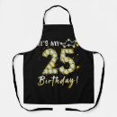Search for 25th aprons Birthday