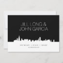 Search for chicago skyline invitations Minimalist