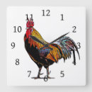 Search for rooster clocks Colourful