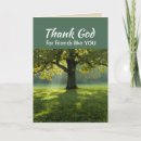 Search for green tree thank you cards Beautiful
